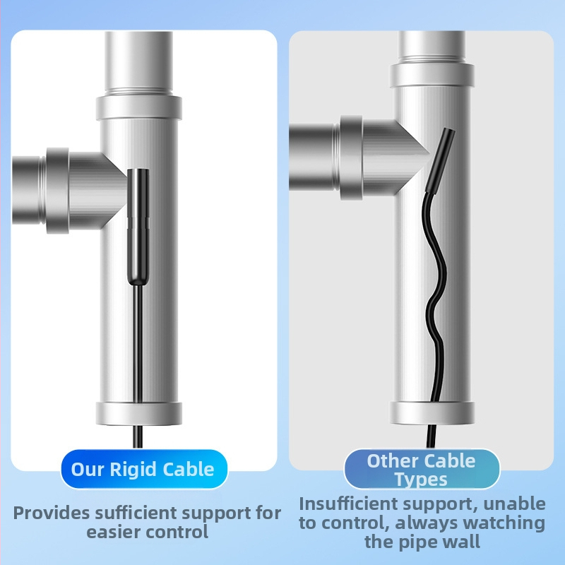 Ručni industrijski endoskop sa zaslonom, IP67 vodootporan, 1080p, promjer sonde 8,5 mm, model P008, LED rasvjeta 8