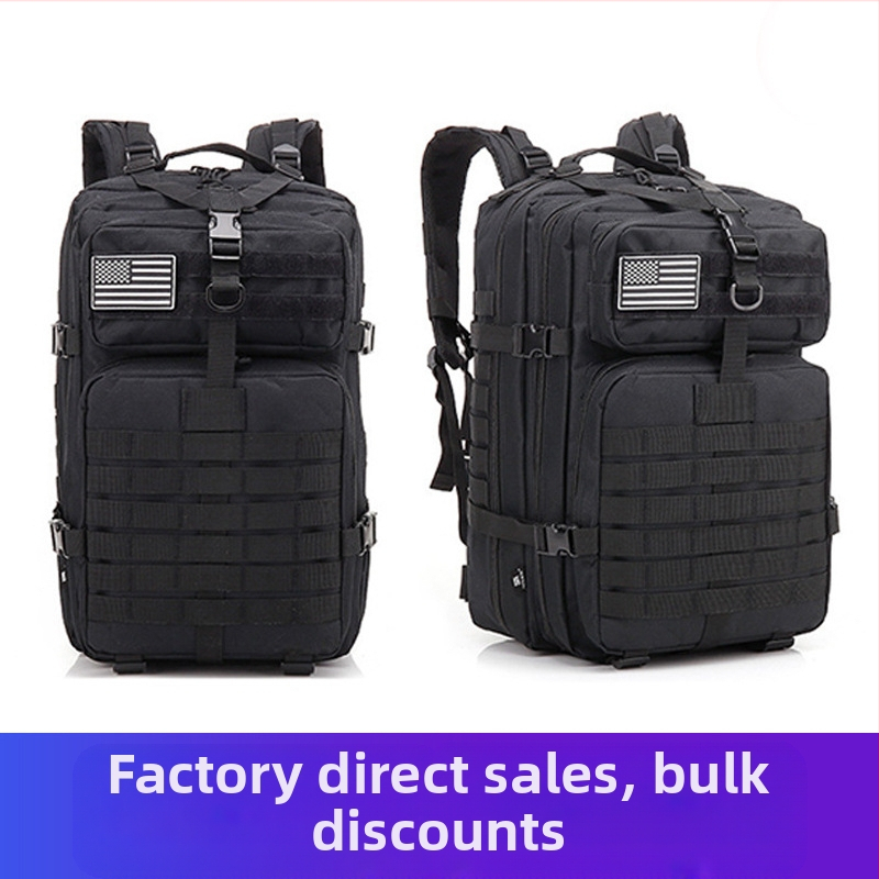 Тактическа камуфлажна раница за планински походи и каране на велосипед с мрежест джоб, модел Military bag, произход: Jinhua, Zhejiang; марка: Other