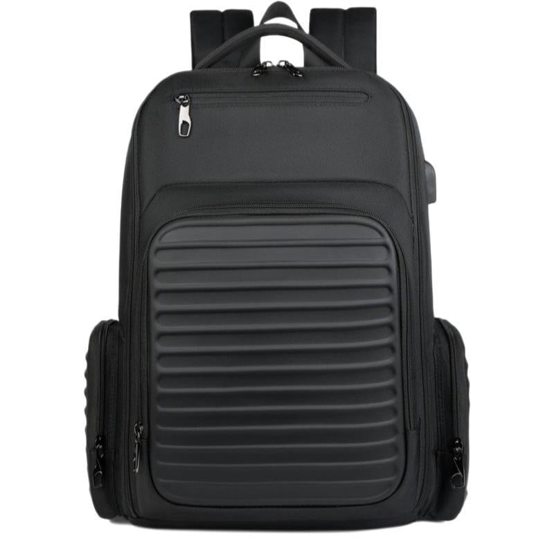 Üzleti utazáshoz laptop hátizsák, 36–55 L kapacitás, poliészter anyag, légpárnás vállpánt