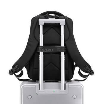 Tegote Oxford vászon laptop hátizsák üzleti utazásokhoz, 20–35L, kompatibil 15 hüvelykes laptopokkal, ergonómikus görbült vállpánt