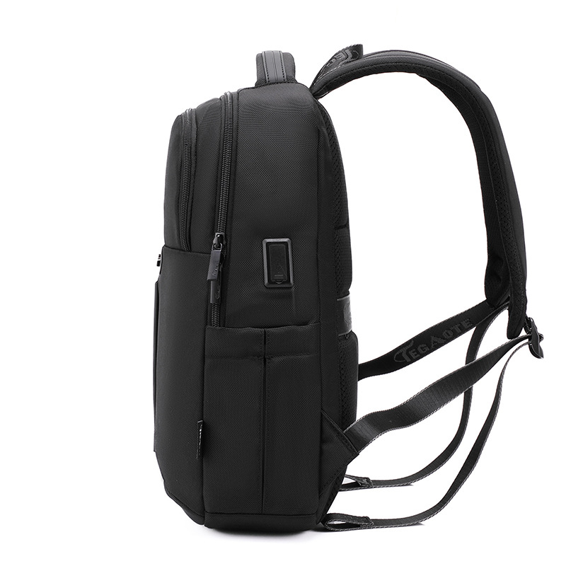 Tegote Oxford vászon laptop hátizsák üzleti utazásokhoz, 20–35L, kompatibil 15 hüvelykes laptopokkal, ergonómikus görbült vállpánt