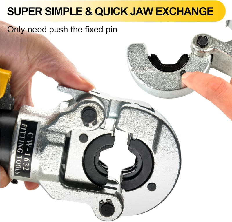 Aikool Хидравличен инструмент за кримпване на медни тръби, четков мотор, миниатюрен мотор, напрежение под 36V