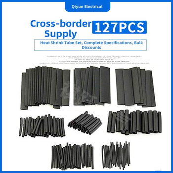 Комплект термоусадими тръби, PVC, огнеупорен, 55–125°C, 30 V