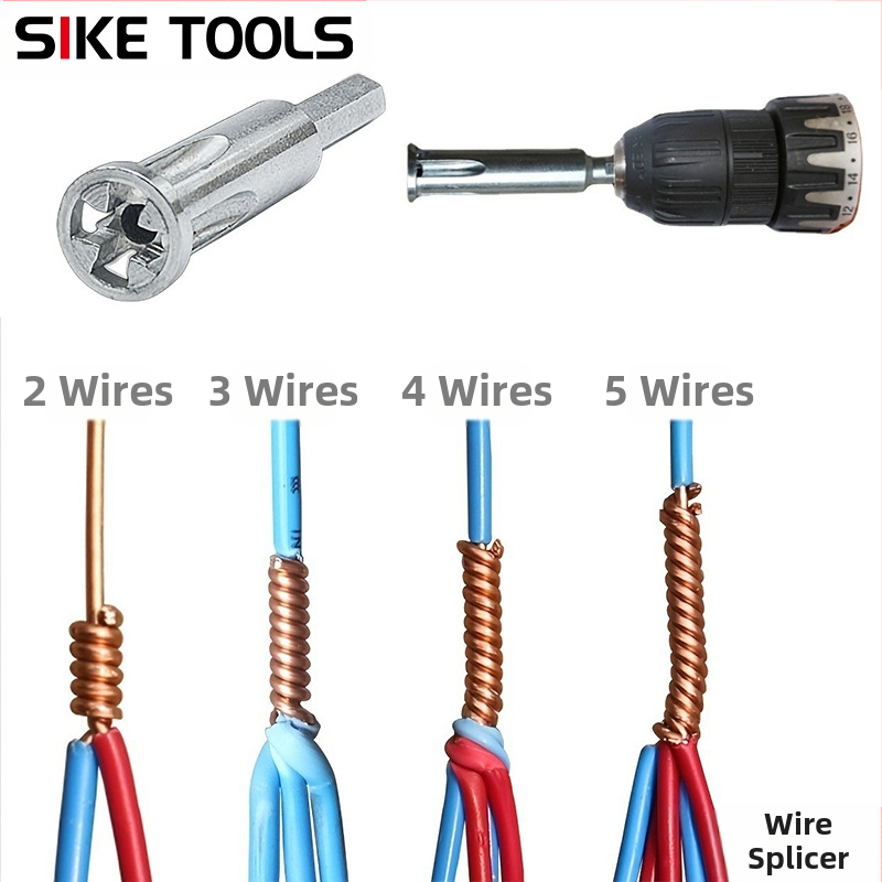 Електрически паралелен терминален конектор — без обелване, издръжлив стоманен корпус, 220V, за проводници 5-ядрени 4 мм², бърз навивач
