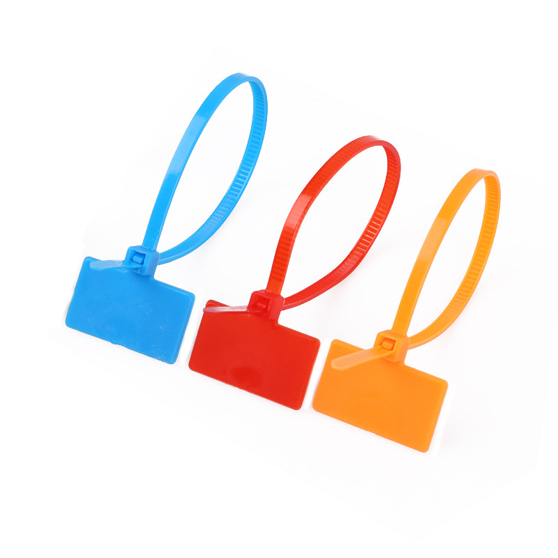 Nailona vadāšanas siksna ar etiķetes tipu aizvēršanu, divpusēja etiķete, PA66, CHCC