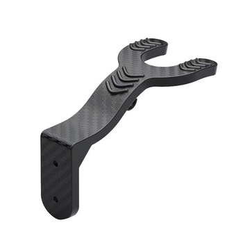 Επιτοίχιο ράφι για κράνη μοτοσικλέτας, 7 επιπέδων, ABS, εγκατάσταση με βίδες