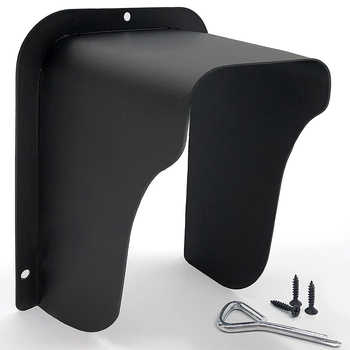 Здрав квадратен метален корпус за звънец — дъждозащита, максимален диаметър на кабела 100 мм, работна температура 0–100 °C, монтаж със винтове