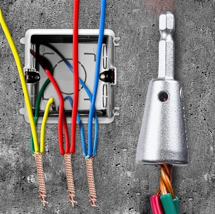 Električni alat za paralelno spajanje vodiča – spajanje žica, produžna šipka, serija 2344, standardne specifikacije, standardna primjena