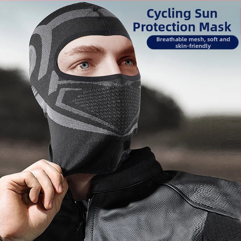 Velosipēdu maska – unisex, neilona audums, pielāgošana pieejama