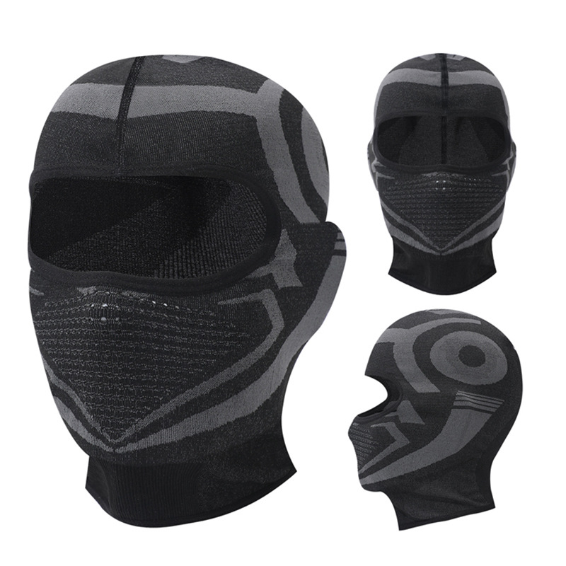 Маска за колоездене – унисекс, найлонова материя, персонализация налична