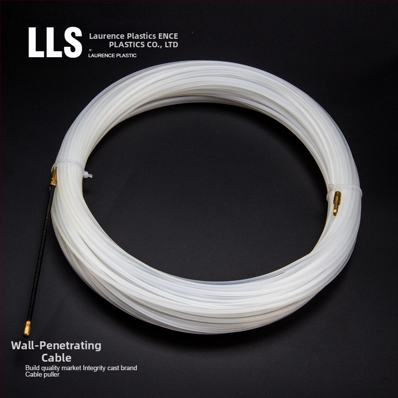 Lawrence нейлонова линия за прокарване на кабели през стена и тръба