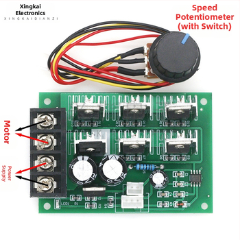 PWM контролер за четкови DC мотори, 12-48V, 40A, високопроизводителен