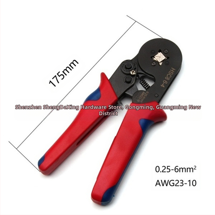 Saint-Daxing krimpovacie kliešte pre automobilovú elektroinštaláciu, sada 1640 terminálov, rozsah 0,25–6 mm