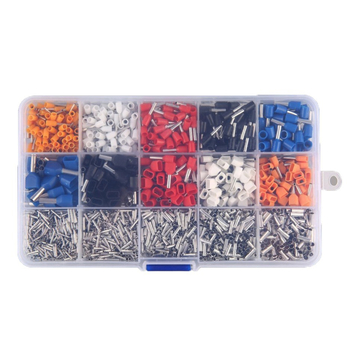 Weijie σωληνωτός τερματικός μπλοκ, 1 πόλος, συνδετήρας σε κουτί, 2340 τεμάχια