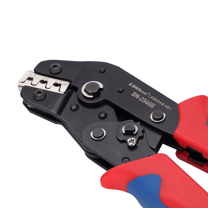 SN-2546B PV jungčių crimpa žnyplės – Chuangwei, 50# plienas, standartinis saulės energijos įrankis