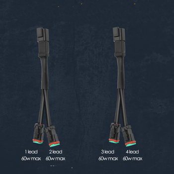 Универсален разпределител за кабели DT DTP, адаптер и удължителен комплект, конектор за LED осветление | Марка YT | Модел 00260 | Мед