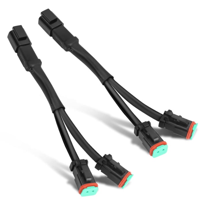 Általános kábelköteg-elosztó DT DTP adapter, kábelhosszabbító készlet LED világítás felújításához | Márka YT | Modell 00260 | Réz