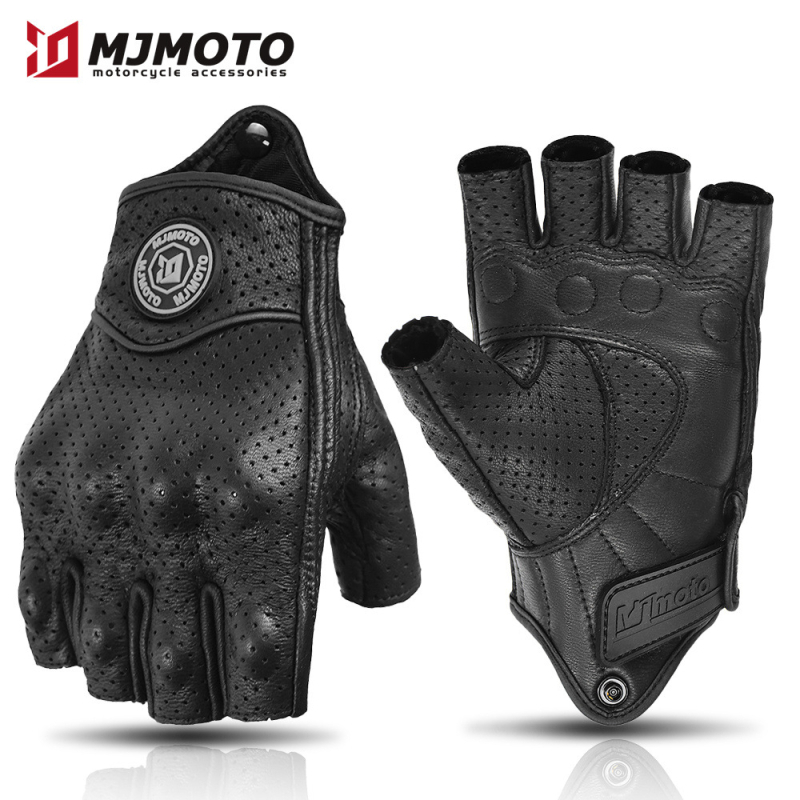 MJMOTO мотоциклетни ръкавици от овча кожа, унисекс, за колоездене, CE сертифициран