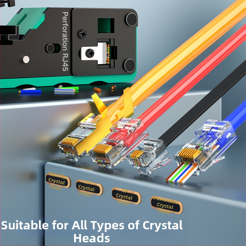Многофункционален кримпващ инструмент за кристална глава – професионално ниво, високовъглеродна стомана, множество възможности за кримпване, CODITE/VODIT
