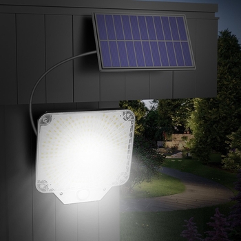 Vanjska solarna vrtna svjetiljka u stilu vile, vodootporna IP65, 5W, 3.7V, trajanje osvjetljenja 6–12 sati, induktivni prekidač.