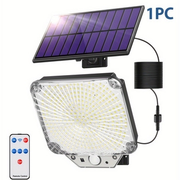 Vanjska solarna vrtna svjetiljka u stilu vile, vodootporna IP65, 5W, 3.7V, trajanje osvjetljenja 6–12 sati, induktivni prekidač.