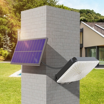 Vanjska solarna vrtna svjetiljka u stilu vile, vodootporna IP65, 5W, 3.7V, trajanje osvjetljenja 6–12 sati, induktivni prekidač.