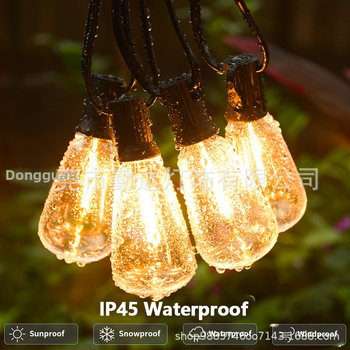 G40 Αλυσίδα Φωτιστικών – Εξωτερική χρήση (1W, 220V, IP65, Έλεγχος με κουμπί/τηλεχειριστήριο)