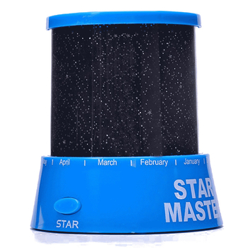 Νυχτερινό φως προβολής αστεριών, μοντέλο Starlight — LED φως; τροφοδοσία από πρίζα; πλαστικό σκιάδιο; τάση ≤ 36V