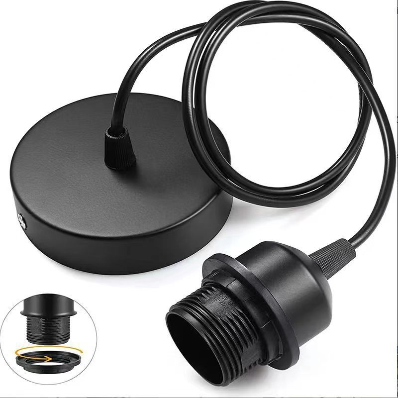 Λυχνία Nordic στιλ από αλουμίνιο, LED, με μία κεφαλή, διπλής λειτουργίας εγκατάσταση: κρεμαστή ή αναρρόφηση, ABS σκιά, τάση ≤36V