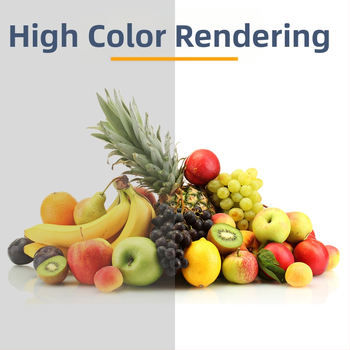 Пластмасово-алуминиева лампова чашка, 12x2835 LED, 5W, 220V, 1200 lm, 180° лъчение