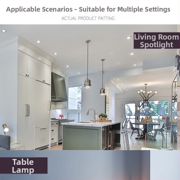 MR11 LED прожектор лампа, 12V AC/DC, 3W, 11 COB LED, 180° лъч