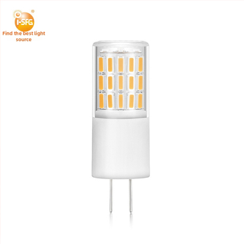 LED λαμπτήρας καλαμποκιού G4, ρυθμιζόμενος, 12-24V, 45× LED κόκκοι 4014, 360° δέσμη, 270 lm