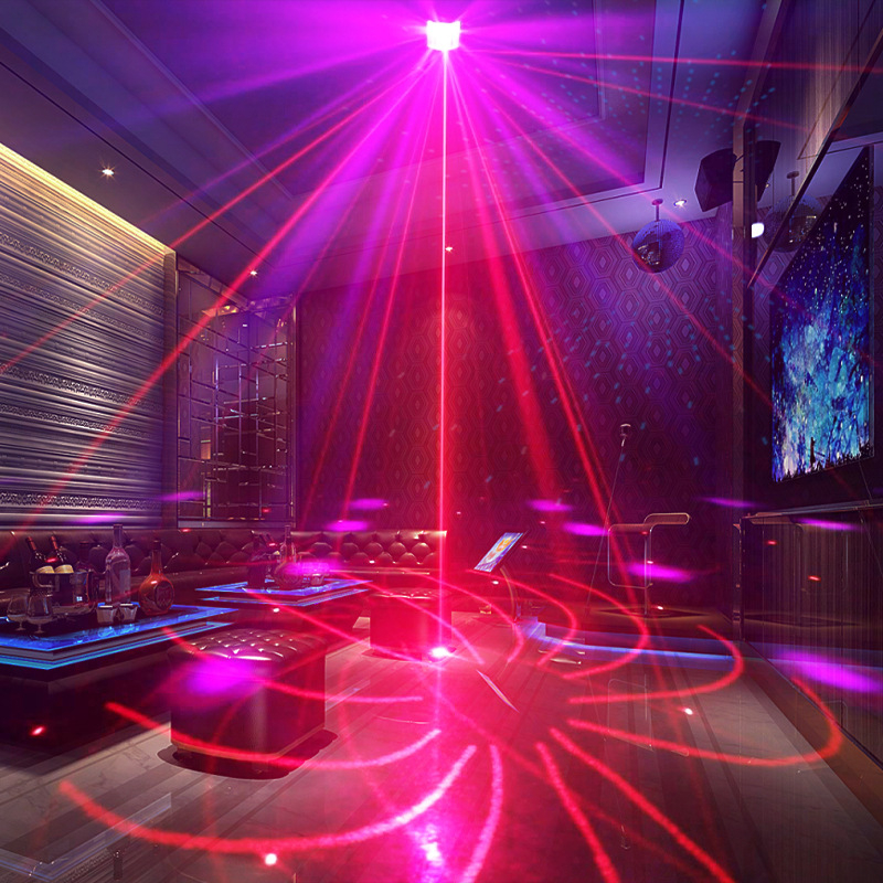 Мини лазерна светлина с пеперуден дизайн – Модел Y434 – LED + лазер – IP23 – 5V – вътрешна употреба