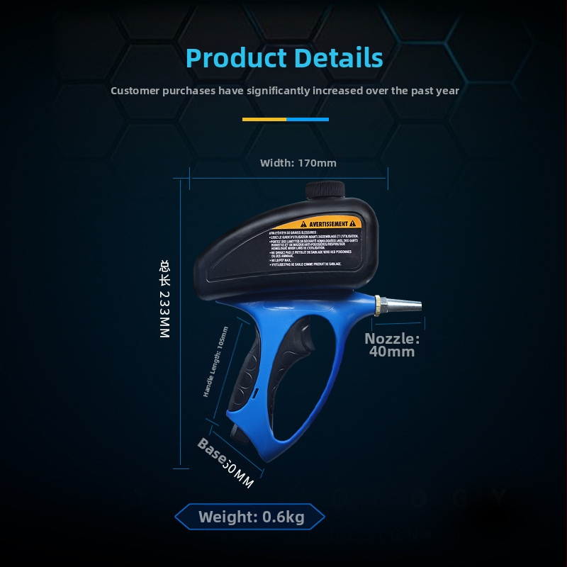 Пневматична пескоструйка за стъкло и гравиране върху надгробни паметници, антикорозионна, серия 1, класификация 11, обхват на приложение 4