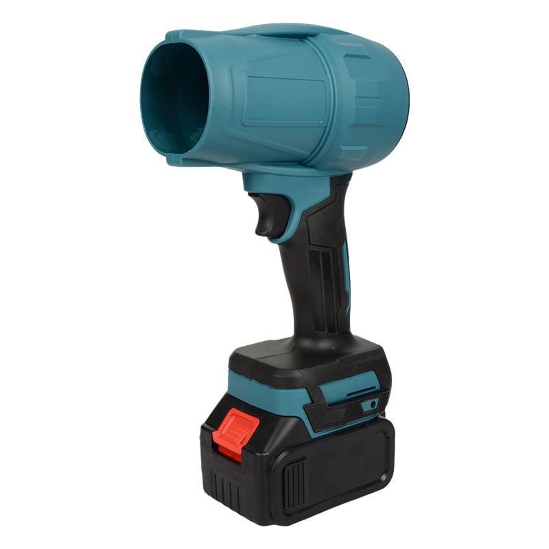 Преносим ръчен безчетков високопроизводителен вентилатор, презареждаем литиев батерия (21V; диапазон на напрежение AC/DC 50–250V; без вакуум)