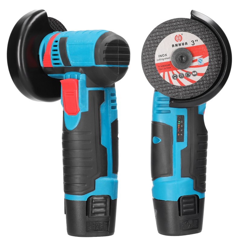 Електрически ъглошлайф – компактен модел, 220 V AC, 1,5 кг, 3 м кабел