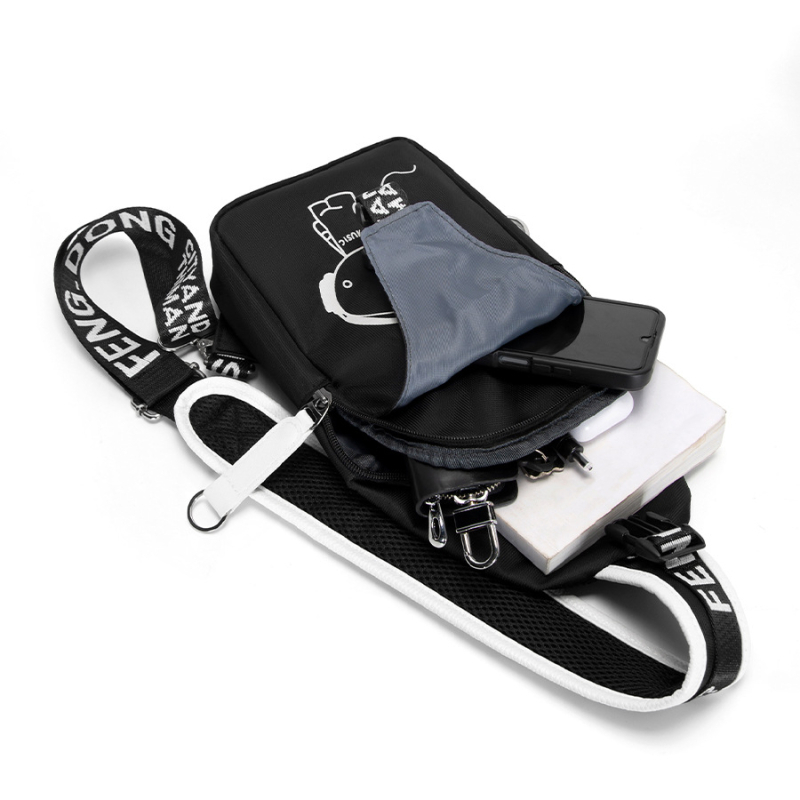 Мъжки Chest Bag (Oxford плат; подплата от найлон; Spring 2025; за мъже)