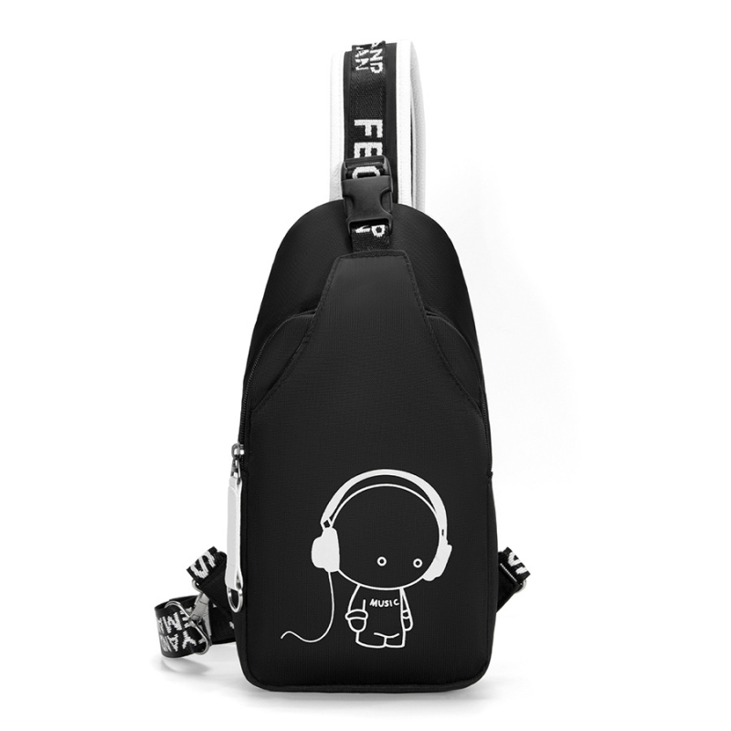 Мъжки Chest Bag (Oxford плат; подплата от найлон; Spring 2025; за мъже)