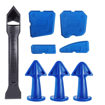 Fast Leopard 8-частен комплект за уплътняване с дюзов скребач, апликатор за уплътнител и инструмент за завършване – тегло 0.132 kg