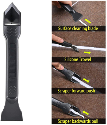 Fast Leopard 8-частен комплект за уплътняване с дюзов скребач, апликатор за уплътнител и инструмент за завършване – тегло 0.132 kg