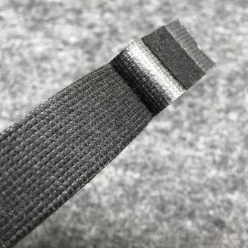 Черна фланелкова лента 19мм × 25м (Изолационен материал: 0)