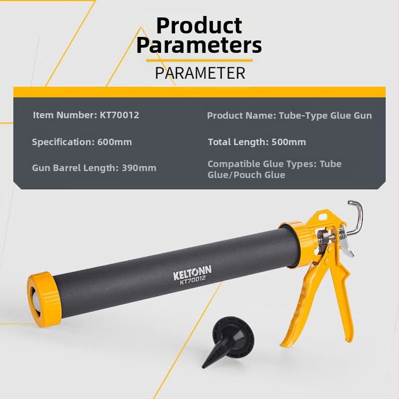 Пистолет за лепило KATA, метален корпус, серия Glass glue gun