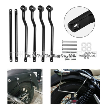 Gu Fuyou KMP24 Скоба за странична чанта на мотоциклета — висококачествено желязо — универсална съвместимост