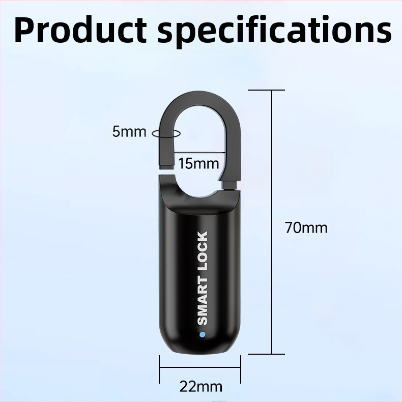 Домашна ключалка – Тип Е, сплавна стомана, за чанти, раници и шкафове, модерен минималистичен стил