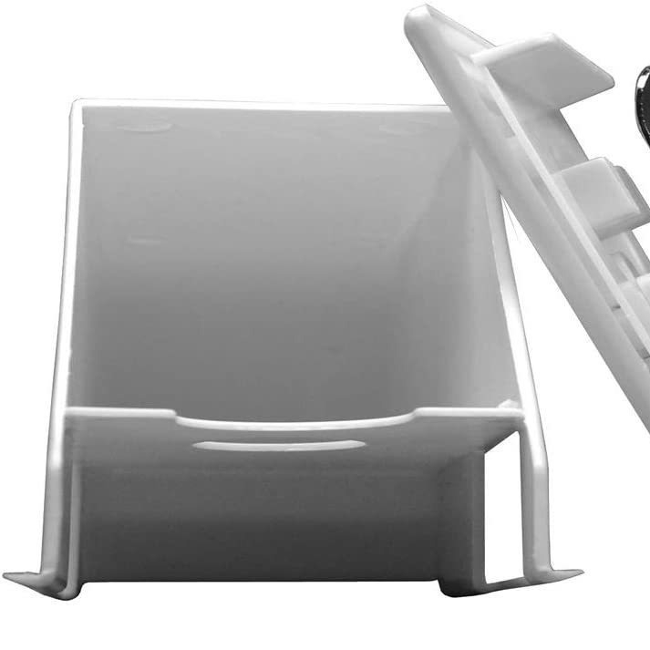 Кутия за съхранение с форма на розетка — дискретно скривалище за ключове, пари и медикаменти, пластмасова, капацитет 1 л, модерен минималистичен стил, подходяща за хол и склад