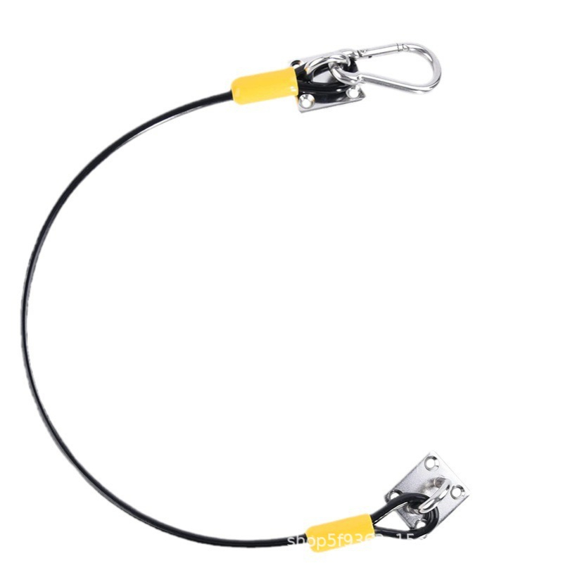 XJB005 Nerūdijančio plieno lauko trosinės spynos šiukšlių dėžei – atspari korozijai, atspari graužikams, skirstymui.