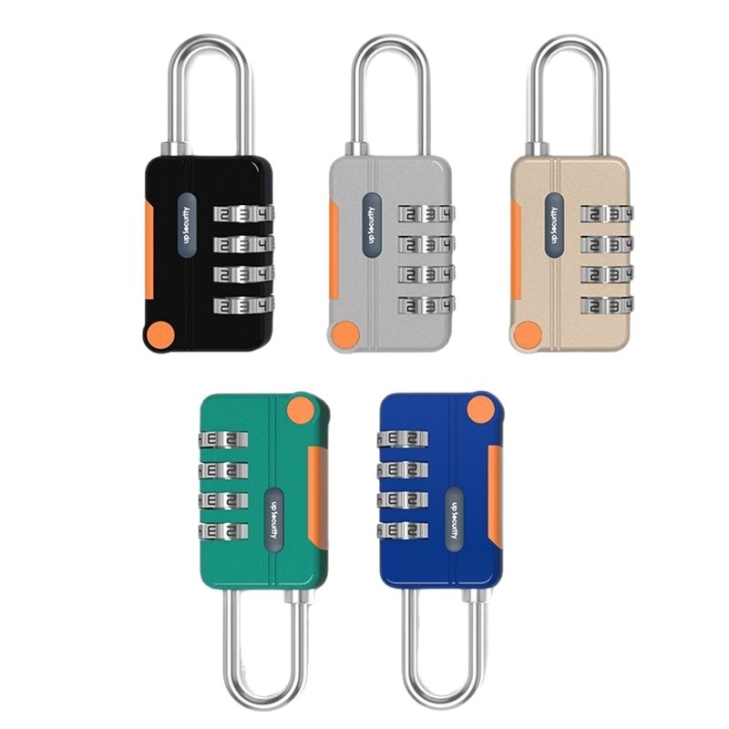 Mehanički bravu s kodom 814HP za torbe, fitness ormariće i ormariće; cinkoviti spoj; debljina zaključnog dijela 3.8 mm; razmak šipki 12 mm