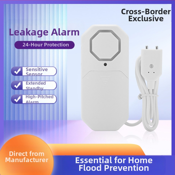 Детектор за ниво на водата с аларма WS-02, монтажен тип, безжична комуникация, аларма на място, работа на 3V