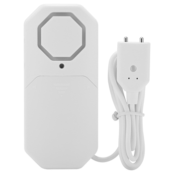 Детектор за ниво на водата с аларма WS-02, монтажен тип, безжична комуникация, аларма на място, работа на 3V