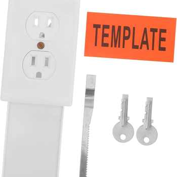 Κρυφό τοίχο-σέιφ μεταμφιεσμένος σε πρίζα, χωρητικότητα 1L, πλαστική κατασκευή, μοντέρνος σχεδιασμός, κατάλληλο για σαλόνι, γραφείο ή συρτάρια